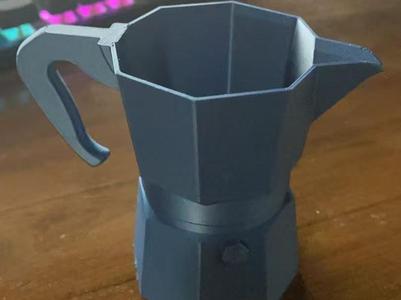 Moka pot coffee appliance placement