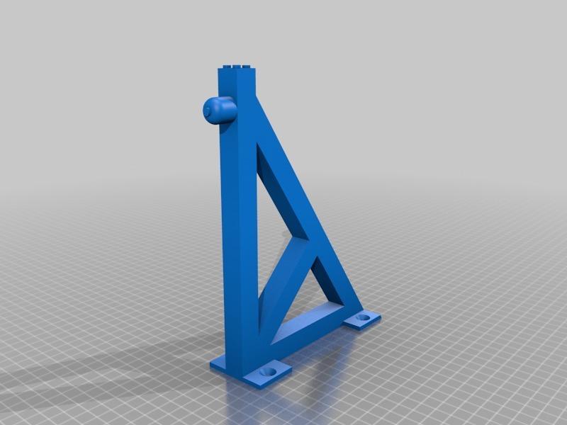 Lego Star Wars Wall Mount for 10240|75095|75144|75181