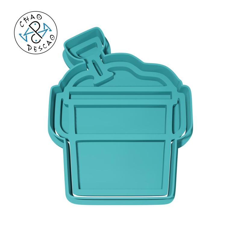 Sand Cube - Summer (no 12) - Cookie Cutter - Fondant - Polymer Clay