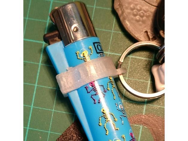 clipper holder keychain