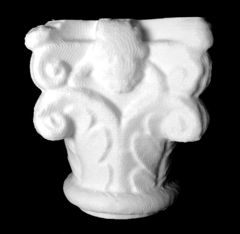 Capital with Motifs and Figures