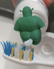 Shrek toothpaste
