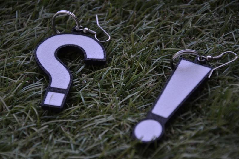 Question mark & Exclamation mark Earrings