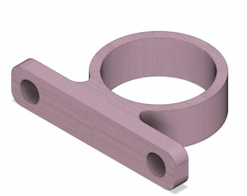 Lightweight bearing retainer for bearing 608