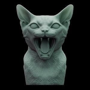 Siamese Cat Bust