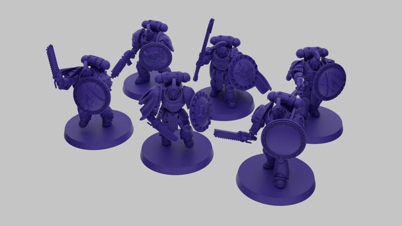 Minoan swordsmen (SUPPORT)