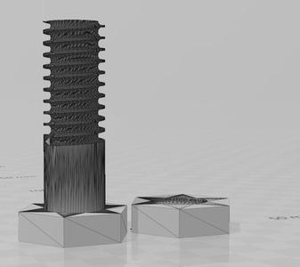 functional screw and nut