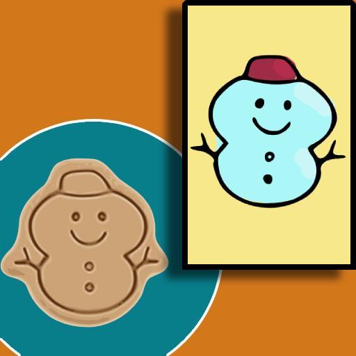 Snowman Cutter For Cookies | Fondant | Pottery | Cold Porcelain | Craft