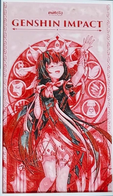 Relief Genshin Girl Colombia HueForge