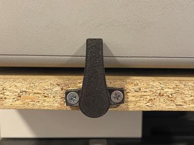 Rotary Latch Twist Lock for Camper Storage