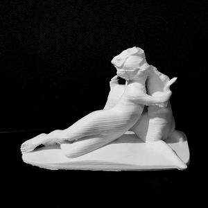 Young Girl with a Lamb at The Musée des Beaux-Arts, Lyon