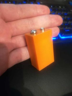 DIY 9V  Rechargable Battery Replacement (850mAh @ 7.4V)