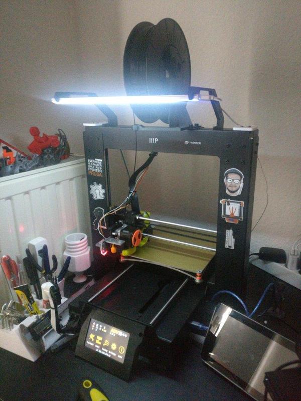 LED Mount - Maker Select - Wanhao I3 Plus