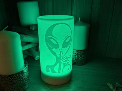 Alien shhh nightlight