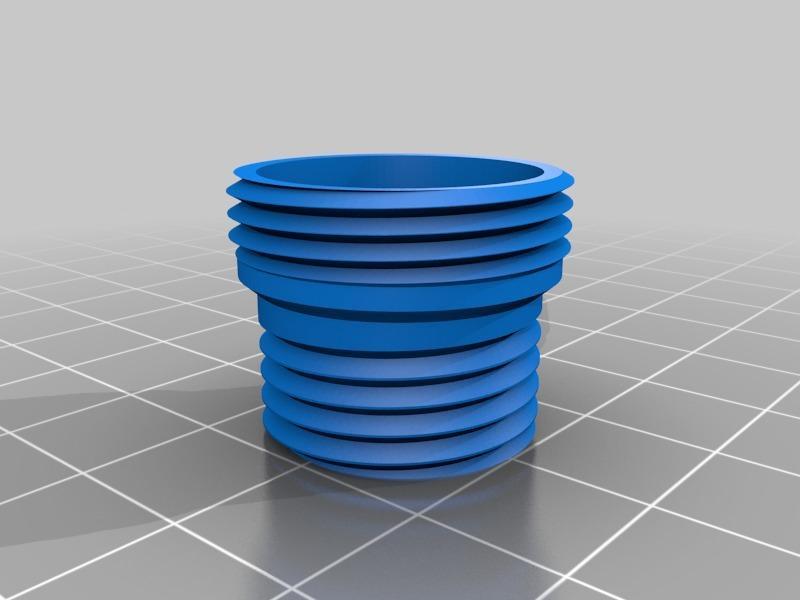 Bathtub faucet hose adapter screw