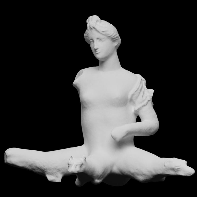 Figure of Skylla at The British Museum, London