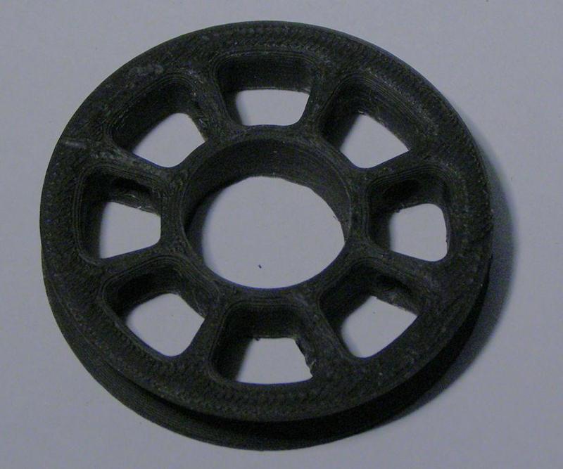 Cableway wheel sample STL file