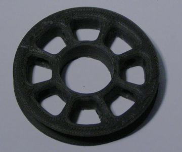 Cableway wheel sample STL file