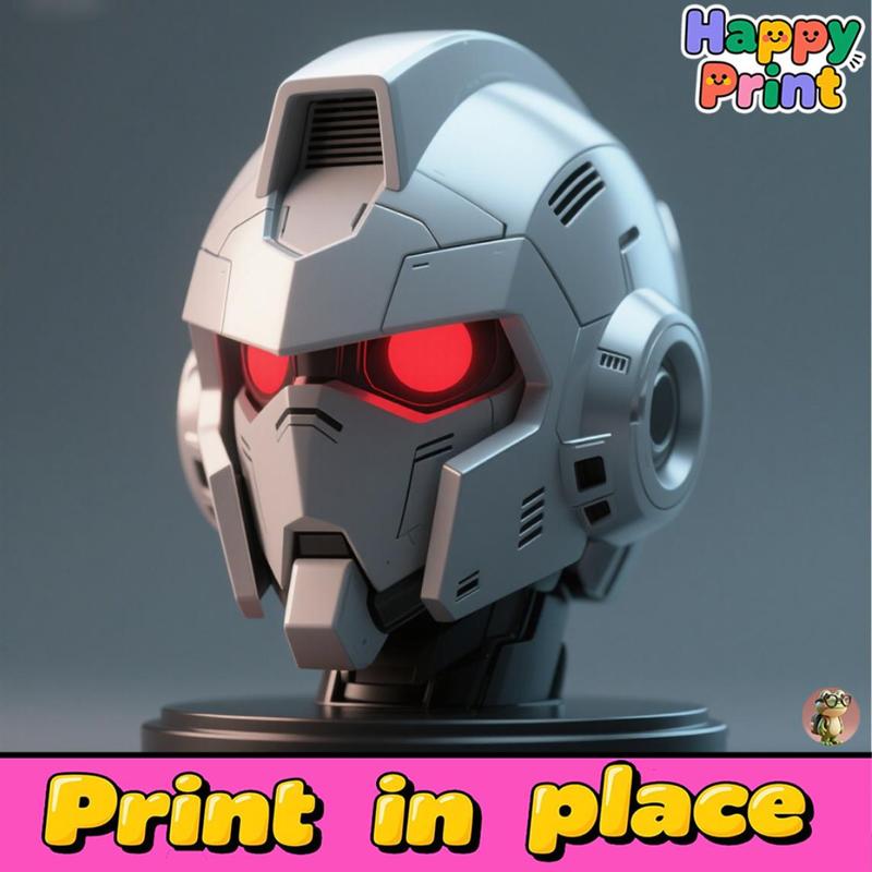 Mecha head sculpture,Gundam head sculpture