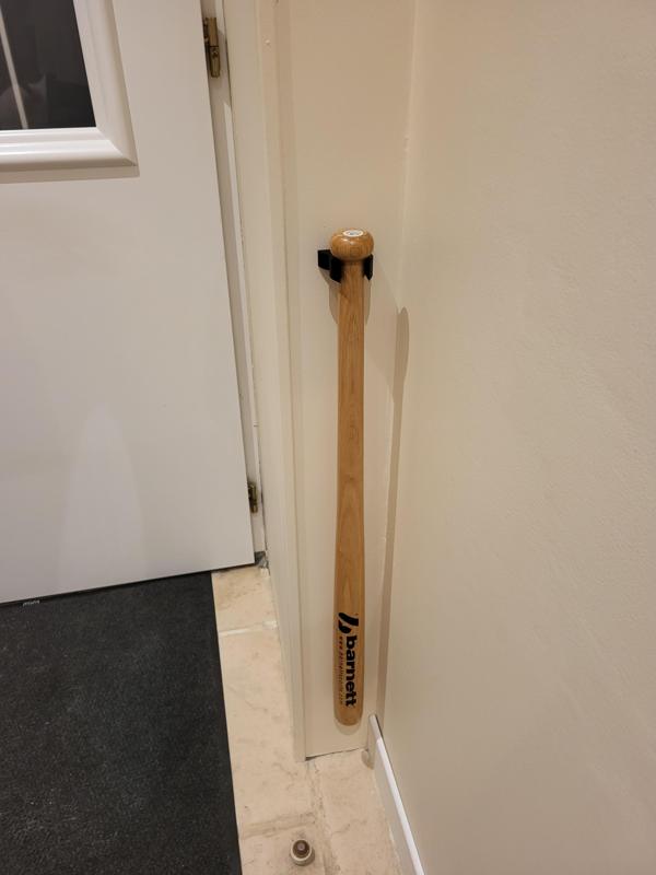 Baseball Bat wall mount