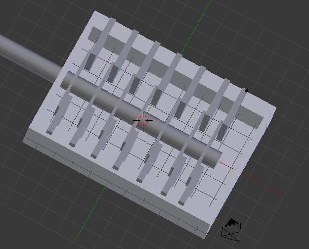 firing pin plastic spring suspension