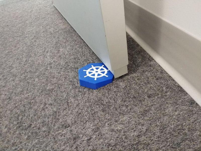 Kubernetes Doorstop (dual extrusion)