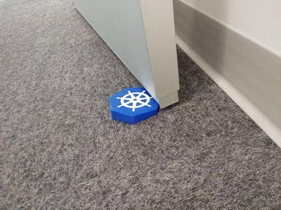 Kubernetes Doorstop (dual extrusion)