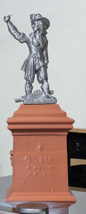 Jean Bart statue base
