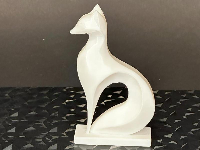 Minimalist Fox Sculpture I