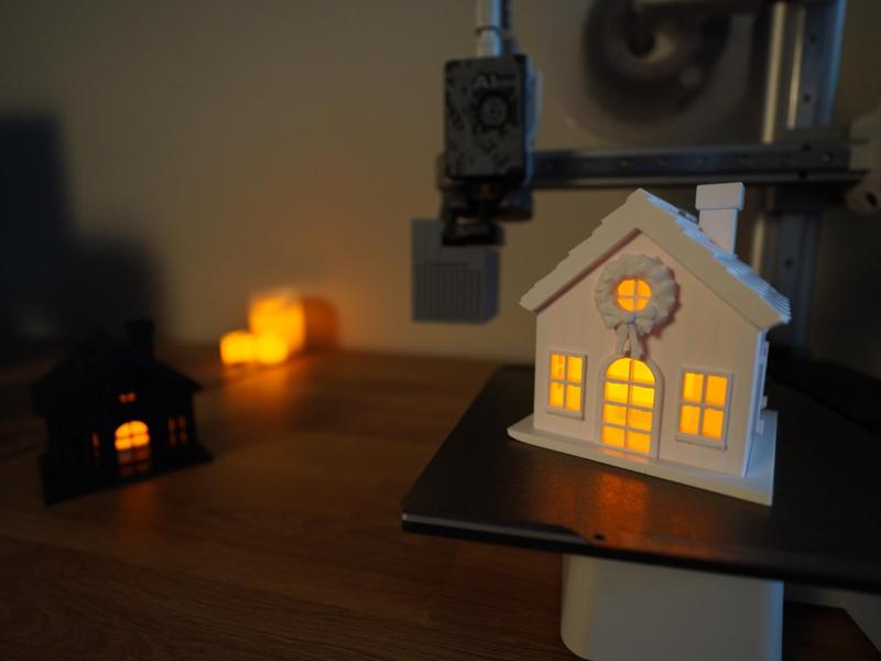 Mini Candle House for LED Light