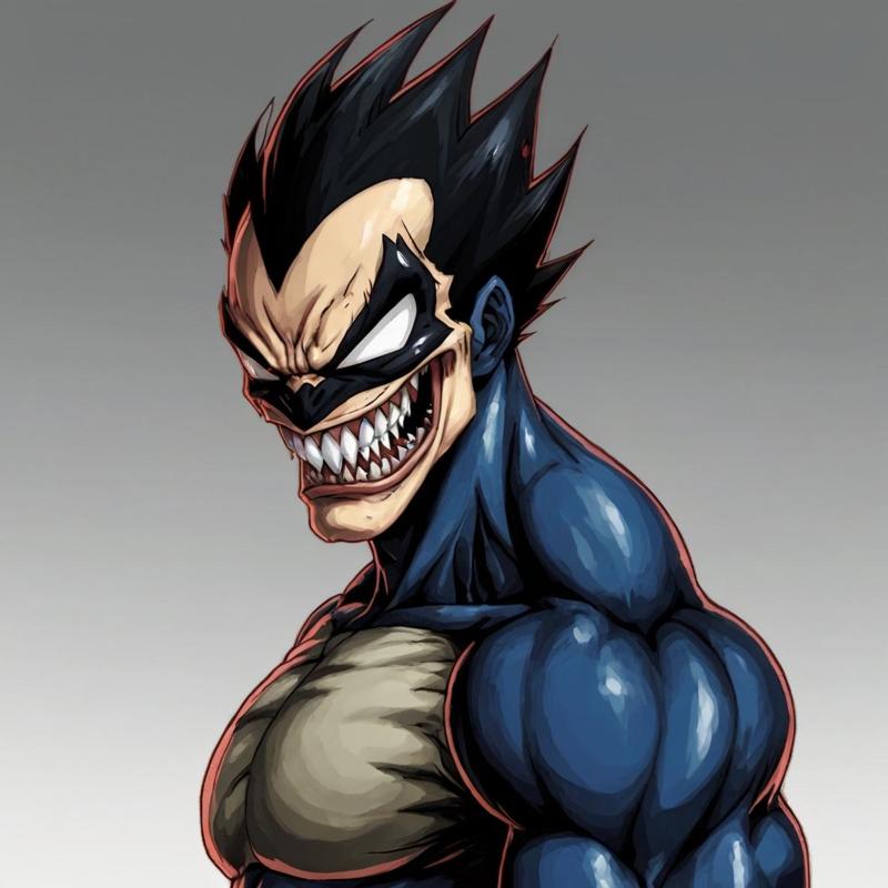 Venomized Vegeta hueforge