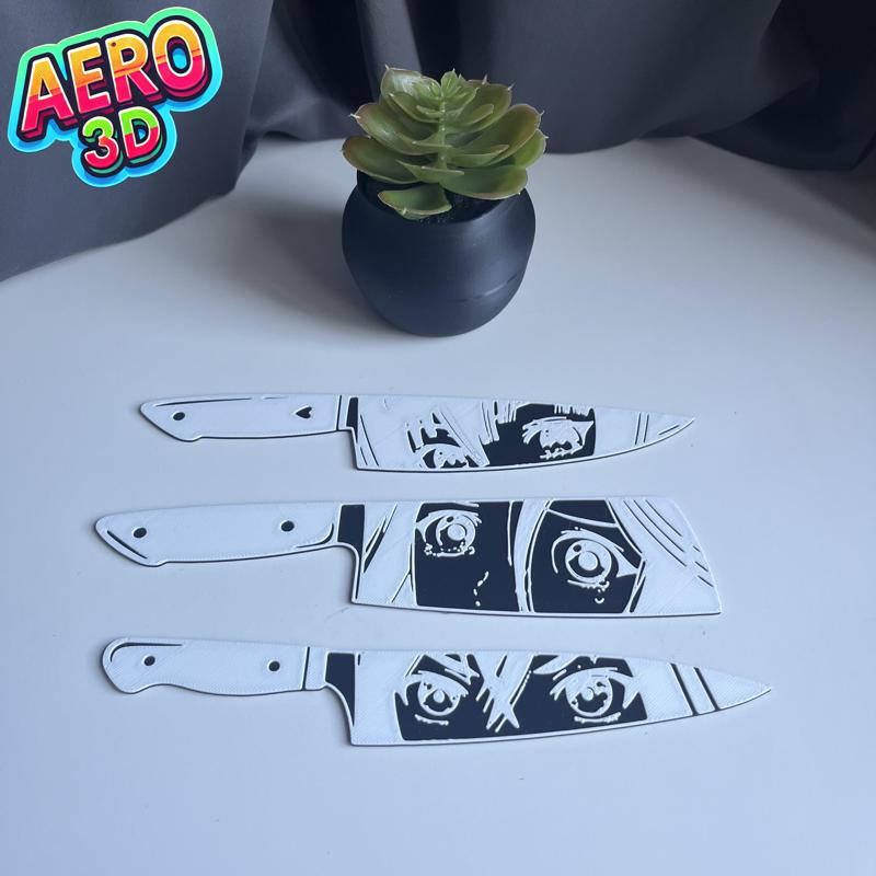 ANIME GIRLS EYES KNIVES/KNIFE VERSION