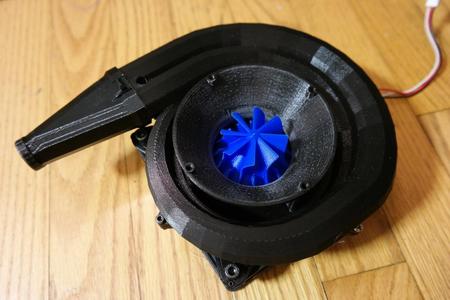 Centrifugal Compressor 120mm Case Fan Conversion