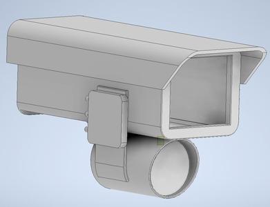 Cameraman's head for cosplay