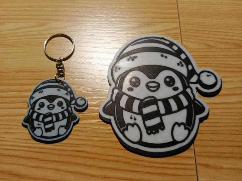 Penguin Keychain/Ornament/Coaster
