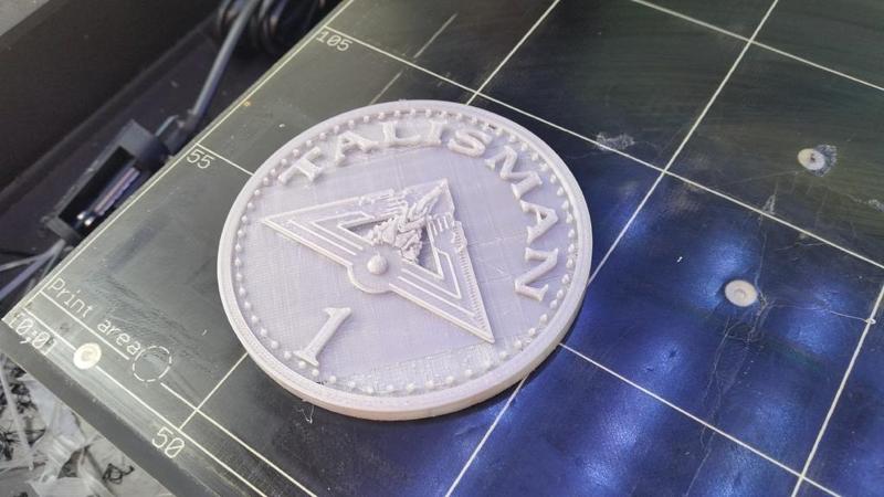 Talisman Giant Gold Coin (board game) Decoration