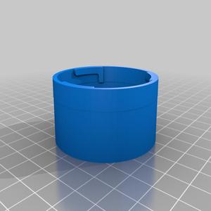 Pentax PK to C-mount variable extension adapter