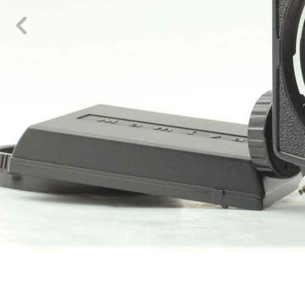 Mamiya RB67 camera back & lens port covers