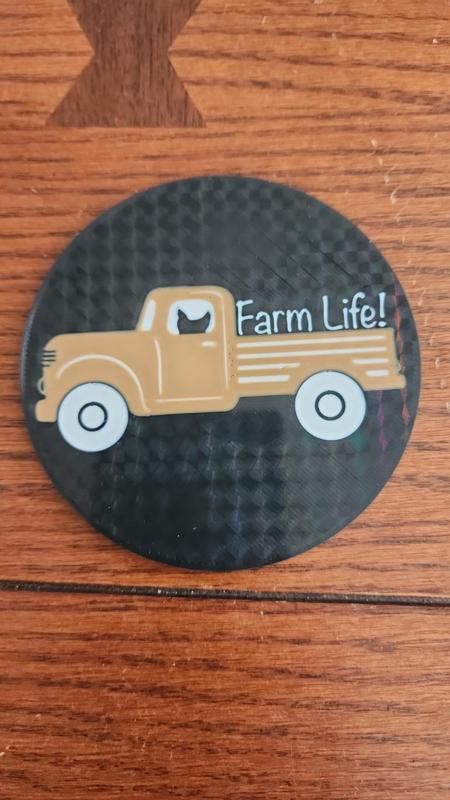 Farm Life Truck Coaster