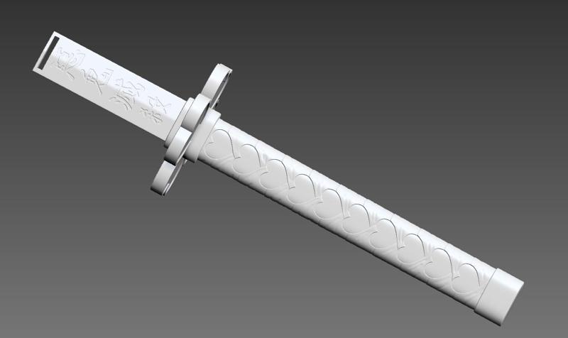 Mitsuri Kanroji sword kimetsu no yaiba