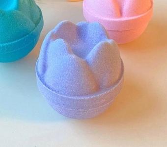 Bath Bomb Sphere Flower