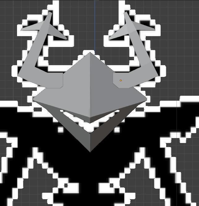 Roaring Knight Deltarune - mask for cosplay