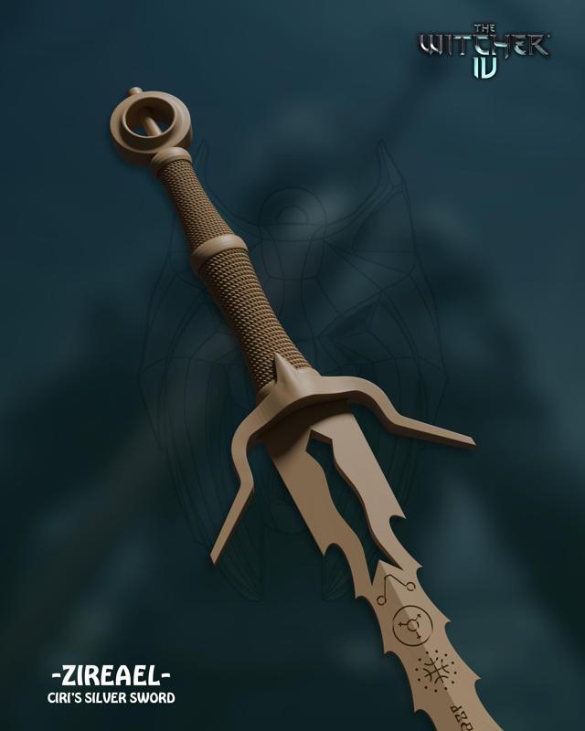The Witcher 4 - Ciri Silver sword (Zireael)