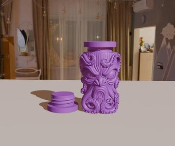 Kraken Tiki Boat - Marine Detail