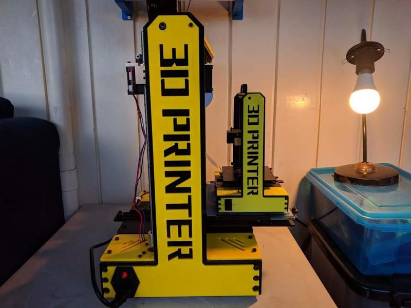 3D Printed 3D Printer (Non-Functional)