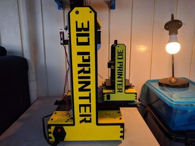 3D Printed 3D Printer (Non-Functional)