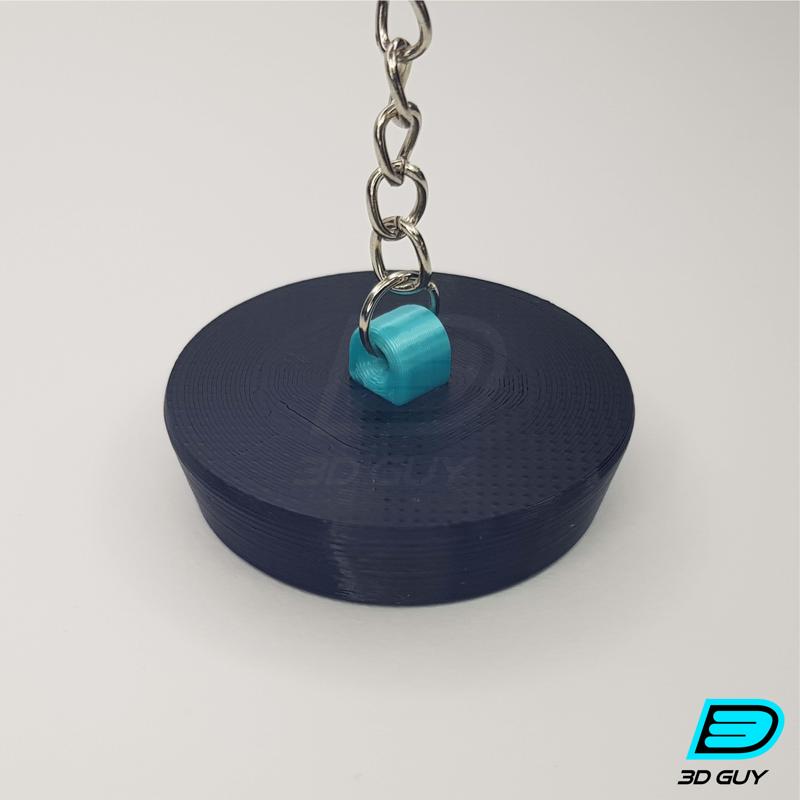 Sink Plug Basin/Bathtub/Kitchen Drain Hole Stopper with Chain Handle