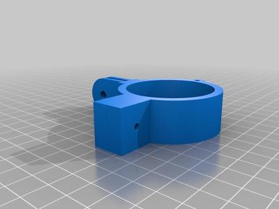 Flashlight holder (mount GoPro) bicycle light Ø27 mm