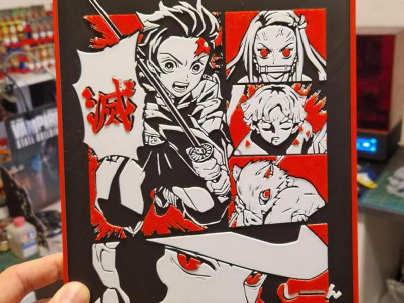 Demon Slayer Hueforge