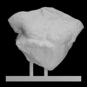 Torso of a reclining male figure